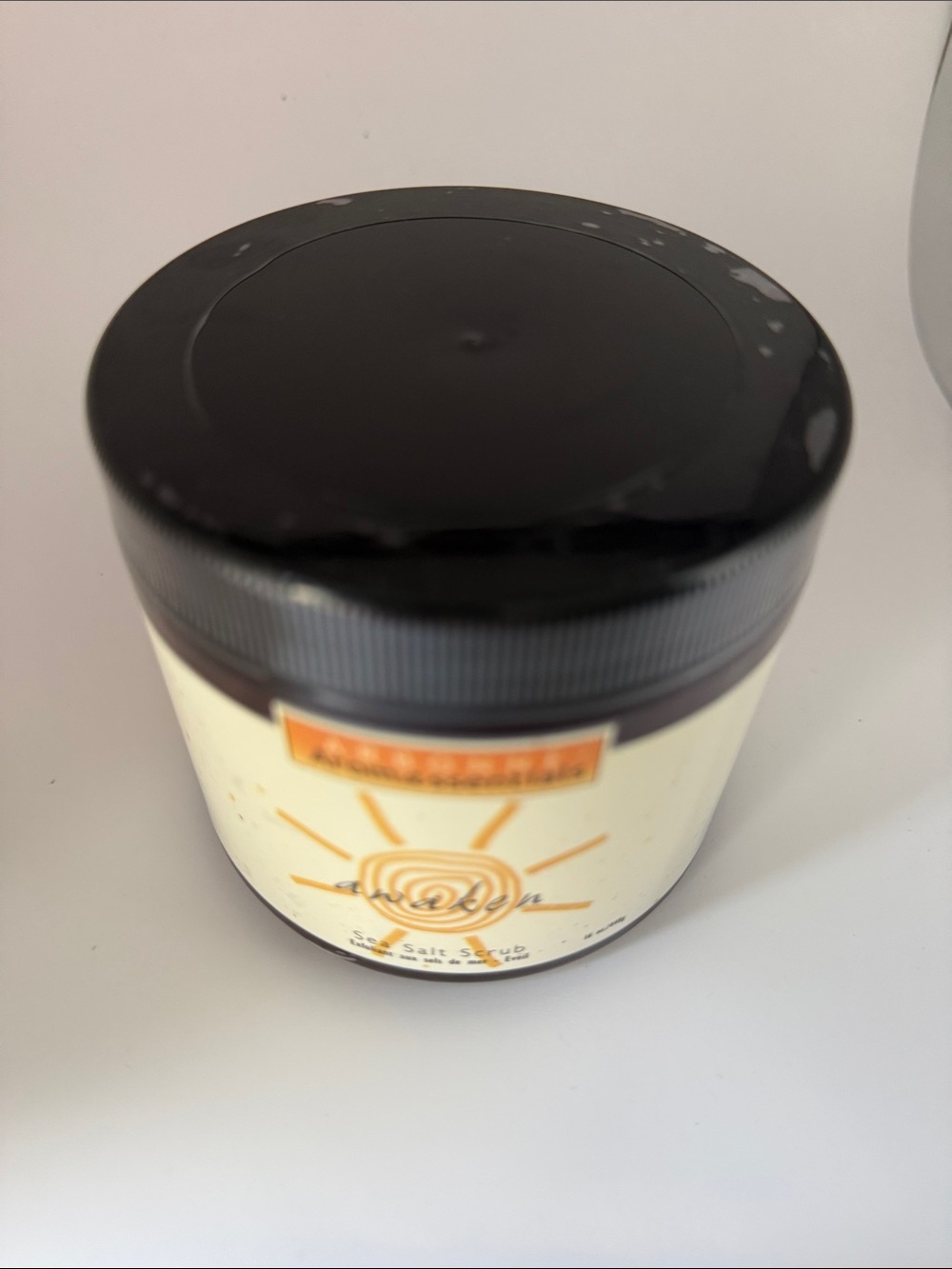 Arbonne Awaken Sea Salt Scrub 16oz Sealed - Picture 2 of 5